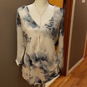 NWT Lucky Floral Blouse - medium